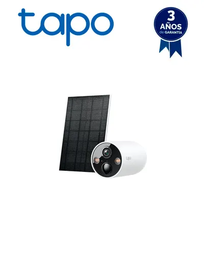 Cámara Wi-Fi TP-Link Tapo C425 Kit 2K QHD con panel solar