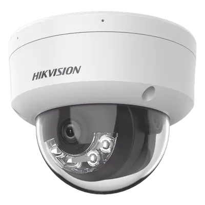 Cámara domo IP Hikvision DS-2CD2143G2-LIS2U de 4 MP con PoE