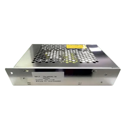 Fuente de Poder para Torniquetes / Entrada 100-240 VAC / Salida 24 V - 5 A / Diseño Ultra Delgado 30 mm / Operación -30°C a +70°C / Eficiencia 89%