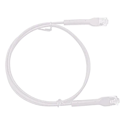 Cable de parcheo LINKEDPRO LP-PSLIM-020WH Cat6 Ultra Slim de 20 cm