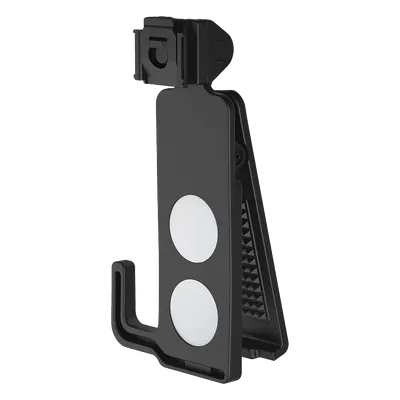 Clip para Body Cam / Ajustable / 30 g / Plástico Resistente / Negro / Compatible DS-MH2311 / DS-MCW405 / DS-MCW407