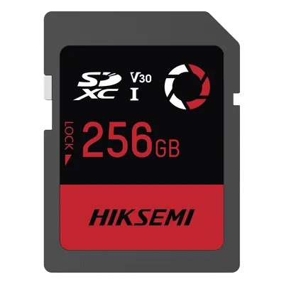 Memoria SDXC / 256 GB / Lectura 180 MB/s / Escritura 150 MB/s / V30 U3 Clase 10 / Resistencia -25°C a 80°C / Anti-impactos y Vibración