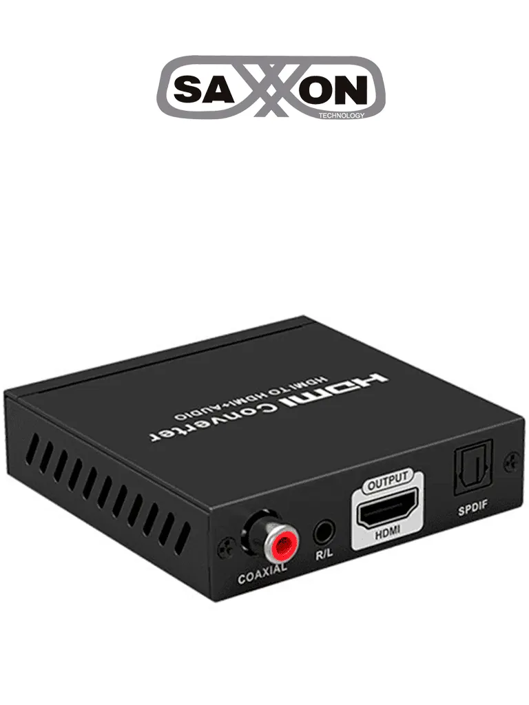 Extractor de audio HDMI SAXXON LKV3061 con salida 4K a 60 Hz