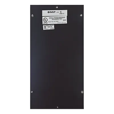 Placa Ciega NOTIFIER BMP-1 para Módulo, Construcción Metálica y Montaje Opcional