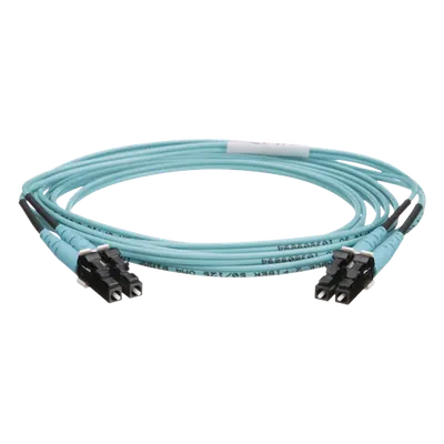Jumper de fibra óptica PANDUIT FZ2ERLNLNSNM002 OM4 LC-LC dúplex