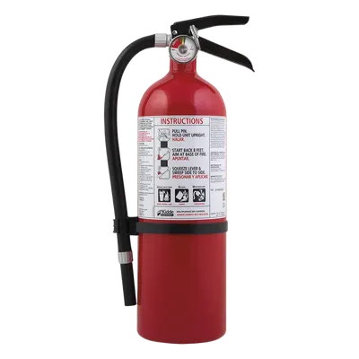 Extintor desechable KIDDE FX340GW, 5.5 lb, polvo químico ABC, para garage y taller