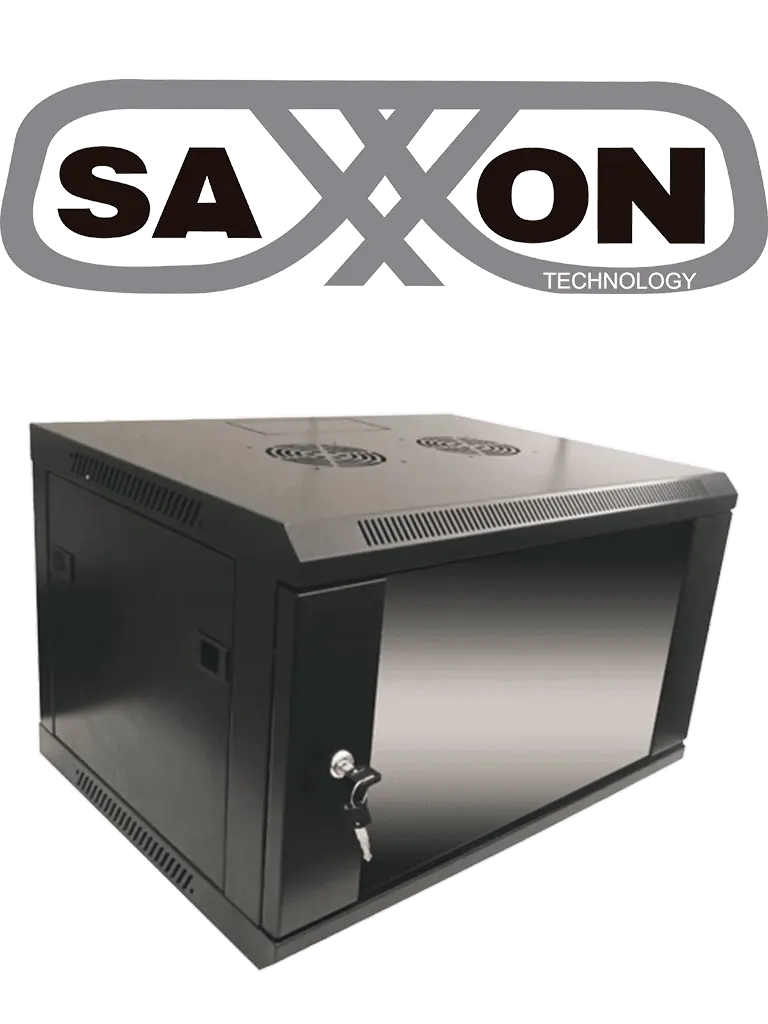 Gabinete de pared SAXXON SE.5406.01 de 6 UR y 60 kg