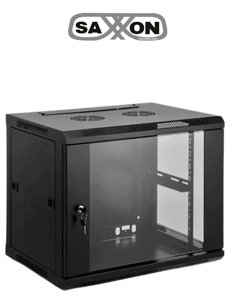 Gabinete de pared SAXXON SA.6609.01 de 9 UR y 60 kg