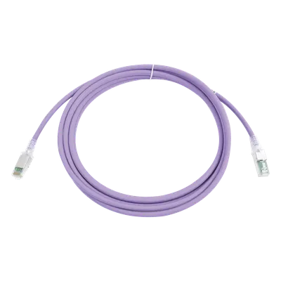 Patch Cord / Cat6A S/FTP / CM/LS0H / 3.05 m (10 ft) / Blindaje 360° / Alta Densidad