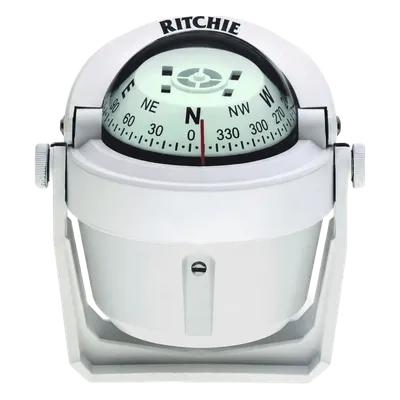 Brújula Marítima / Dial 2" (51 mm) / Lectura Directa / Iluminación Nocturna Verde / Bracket Ajustable / Compuesto Alta Temperatura / 100% Reparable