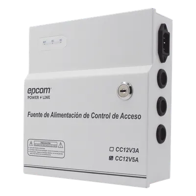 Fuente de alimentación EPCOM POWERLINE AC-PS-T12-05 con respaldo