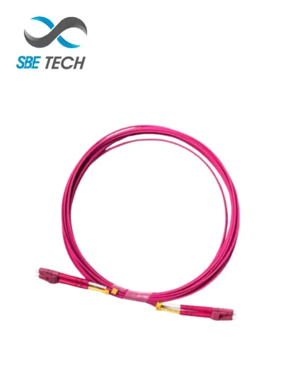 Jumper de fibra óptica SBE TECH SBE-JUMLC-LC-2M50 OM4 LC-LC de 2 metros