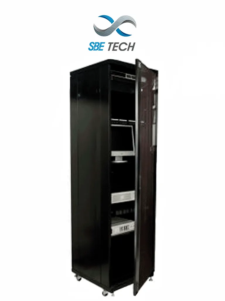 Gabinete de piso SBE TECH SBE-GNL42URP600PC de 42U y 60 cm