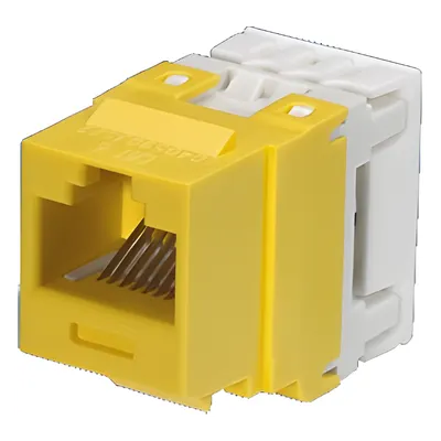Jack Keystone Panduit NK688MYL Cat 6 con terminación 110
