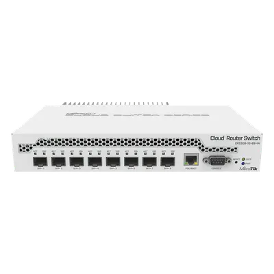 Switch administrable / Dual OS / 8x 10G SFP+ / 1x 1G RJ45 / 162 Gbps / 893x627x144 mm
