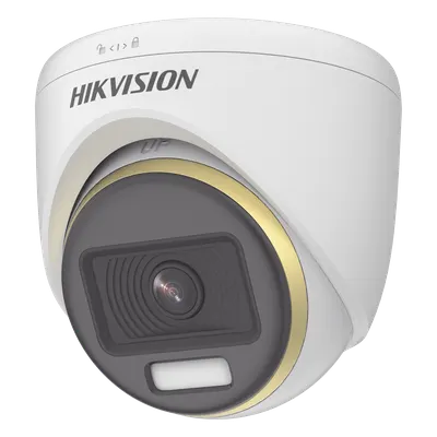 Cámara Turret Hikvision DS-2CE72UF3T-E 4K con visión a color 24/7
