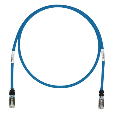 Patch cord PANDUIT STP6X3BU Cat6A blindado S/FTP de 0.91 m