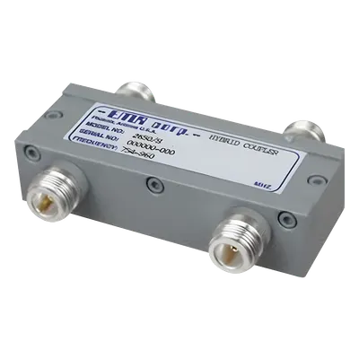Acoplador Híbrido / 2 Canales / 406-512 MHz / 125 W / N Hembras / 3.5 x 19 in / 4 kg