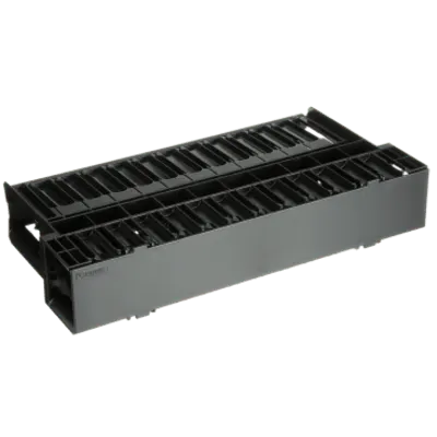 Organizador de cables horizontal PANDUIT NCMH2 de doble acceso para rack