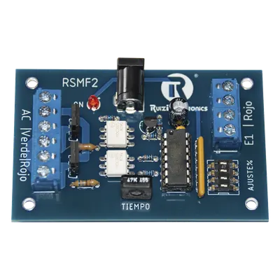 Tarjeta de control Ruiz Electronics RSMF2R para semáforos industriales