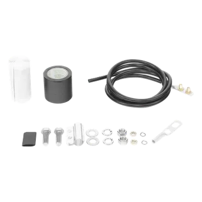 Kit de Aterrizaje para Cable Coaxial / 1/2" / AWG 6 / Resistente a Intemperie / Normas Internacionales de Seguridad