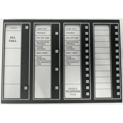 Teclado NOTIFIER DVC-KDB con Pantalla y 24 Botones Programables