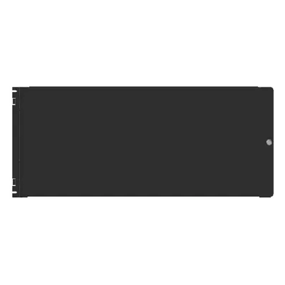 Placa Cubierta para Gabinete NOTIFIER BP-5 de Acero Calibre 16, Compatible con CAB-5