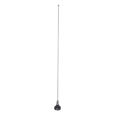 Kit de Antena Móvil / Rango 136-960 MHz / Potencia 200 W / Longitud 54 cm (21.3 in) / Cable RG-58 de 5 m (16.4 ft) / Montaje NMO 3/4