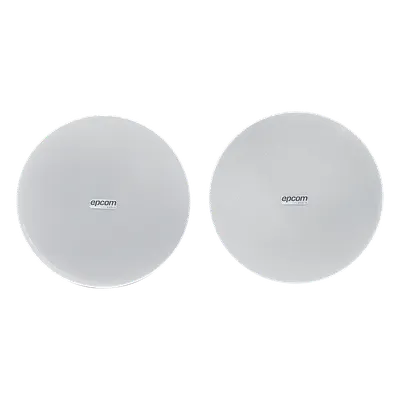 Kit de Bocinas de Plafón / 6.5 in / Bluetooth 5.0 / 2 x 20W RMS / Frameless / Woofer + Tweeter Coaxial / 70 Hz - 20 kHz
