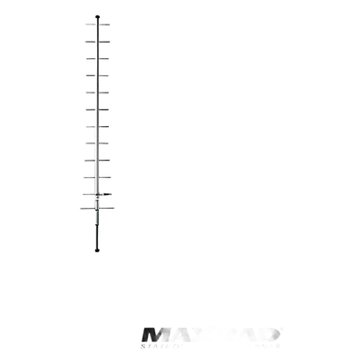 Antena Base Direccional Yagi / 12 Elementos / 896-970 MHz / 11 dBi / 48' (122 cm) Boom / N Hembra