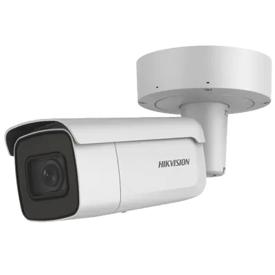 Bala IP 4 Megapixel / 50 mts IR EXIR / Exterior IP67 / IK10 / WDR 120 dB / PoE + / Audio y Alarmas / Lente Mot. 2.8 a 12 mm / Videoanaliticos Integrados