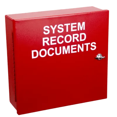 Caja de Registro de Sistema / Metal Calibre 18 / Cerradura de Pulgar / 12 x 12 x 4 pulgadas / UL/cUL Tipo 1 / Compatible con ADA