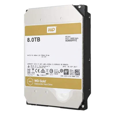 Disco Duro Gold de 8TB / Clase Enterprise / 5 AÑOS DE GARANTÍA
