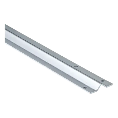 Guía de Piso para Ruedas Tipo V / Montaje de Sobreponer / Longitud 3 m (9.84 ft) / Acero Galvanizado / Ancho 25 mm