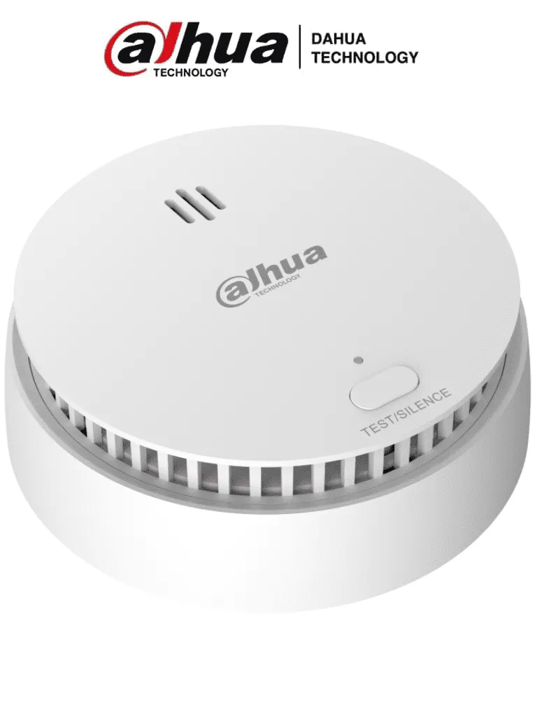 Detector de humo Dahua DHI-HY-SA21A-W2 con sirena de 85 dB