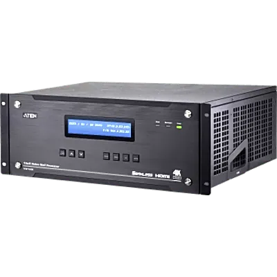 Procesador de Video Wall / 16 Entradas HDMI / 8 Salidas HDMI / True 4K@60Hz / Chasis 4U / FPGA / Redundancia Dual / Expansión 24 Displays