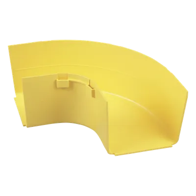 Ángulo horizontal PANDUIT FRRA4X4LYL FiberRunner 4x4 de 90°