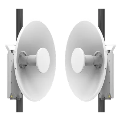 Enlace Backhaul / 1 Gbps / Wi-Fi 6 / Antena 25 dBi / 4.9-6.2 GHz / Alcance 10 km (32,808 ft) / IP67