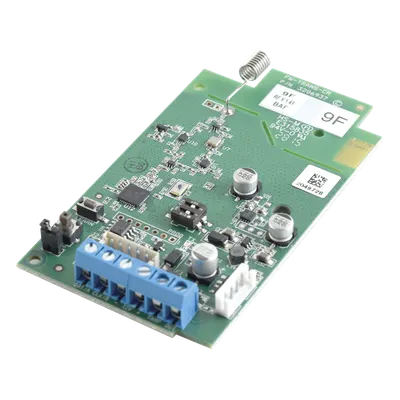 Transceptor Inalámbrico / 916 MHz / 2 Vías / Interfaz Canal Bus / Instalación en Gabinete / Compatibilidad Sensores 1 y 2 Vías