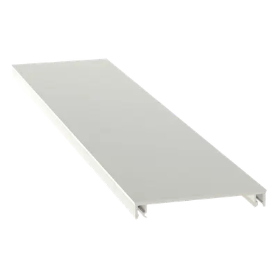 Cubierta para canaleta PANDUIT T70CIW8 de PVC rígido blanco