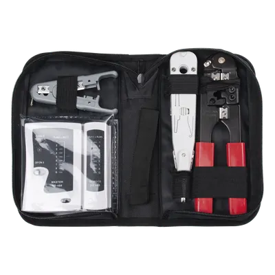 Kit de herramientas para redes LINKEDPRO LP-TK-30 con probador LED