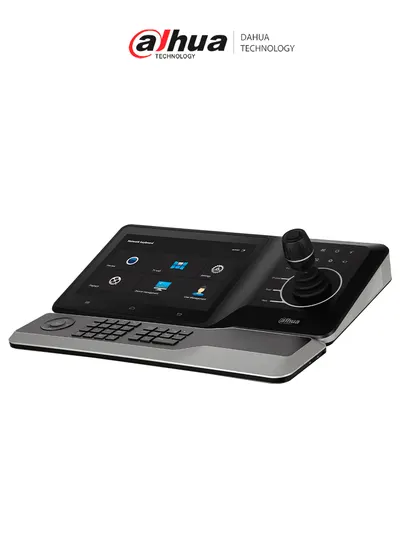Teclado controlador DAHUA DHI-NKB5000-F con pantalla táctil de 10.1 pulgadas