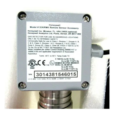 Kit de Montaje Remoto HONEYWELL ANALYTICS S3KRMK para Sensores EC hasta 15 m