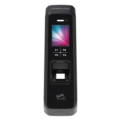 Lector Biométrico / Pantalla LCD / 2000 Huellas / Mifare 13.56 MHz / Bluetooth / Doble Autenticación