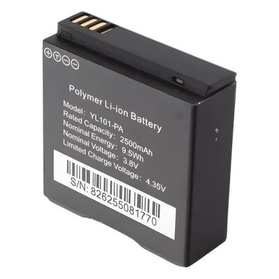 Batería de respaldo EPCOM YL101PA de 2500 mAh para body cam