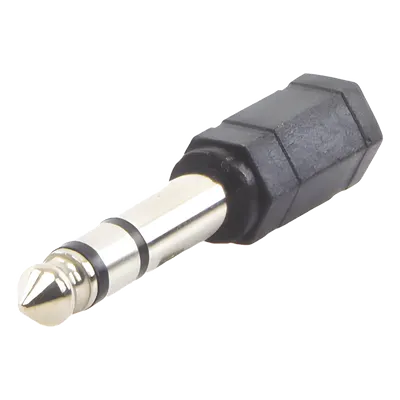 Adaptador de audio EPCOM PROAUDIO EP-ADAP63 estéreo de 3.5 a 6.35 mm
