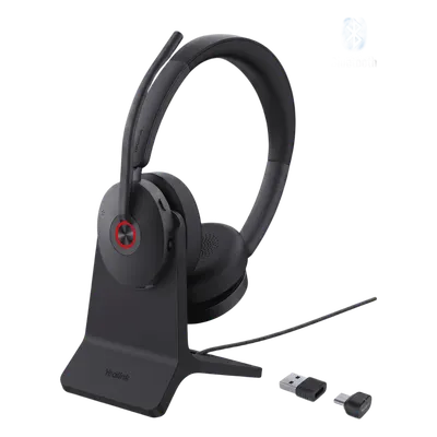 Auriculares Bluetooth YEALINK BH74 con ANC híbrida y base de carga