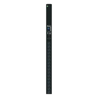 PDU Monitoreable / 16 Salidas NEMA 5-20R / Entrada NEMA 5-15P / 120 Vca / 15 A / 1.4 kVA / Vertical / OLED / Sensores Ambientales