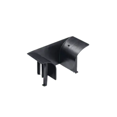 Reductor de Canaleta / 12x4 a 4x4 / Sin Herramienta / PVC y ABS / Negro