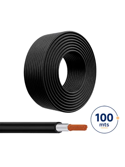 Cable fotovoltaico SolarOne CKC10A-N100 de 10 AWG y 100 metros